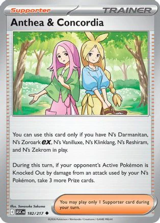 Anthea & Concordia 182/217 ME Ascended Heroes - Uncommon