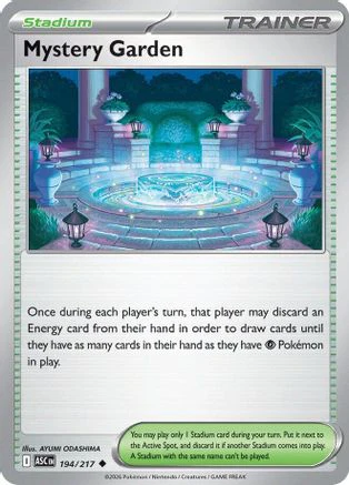 Mystery Garden 194 - Reverse Holofoil ME Ascended Heroes - Uncommon