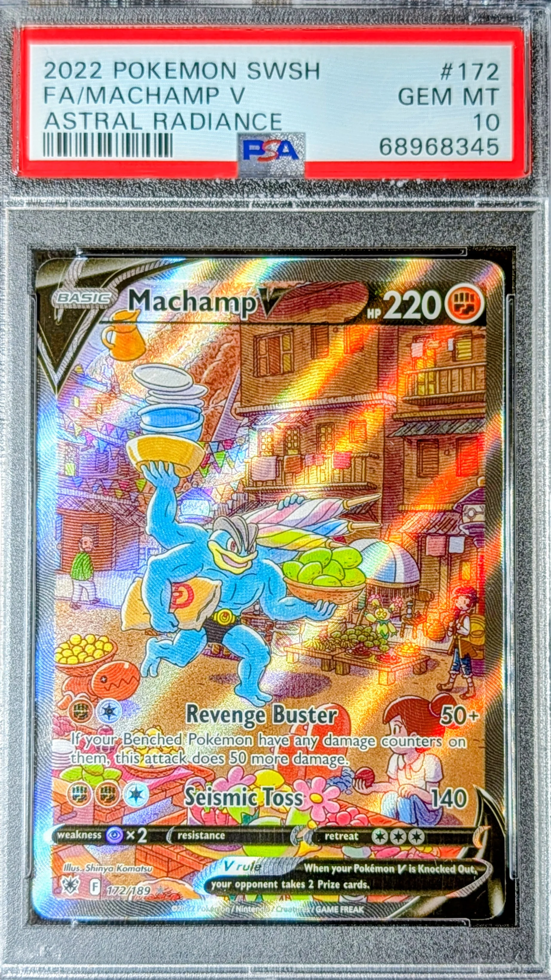 PSA 10 Machamp 172/189
