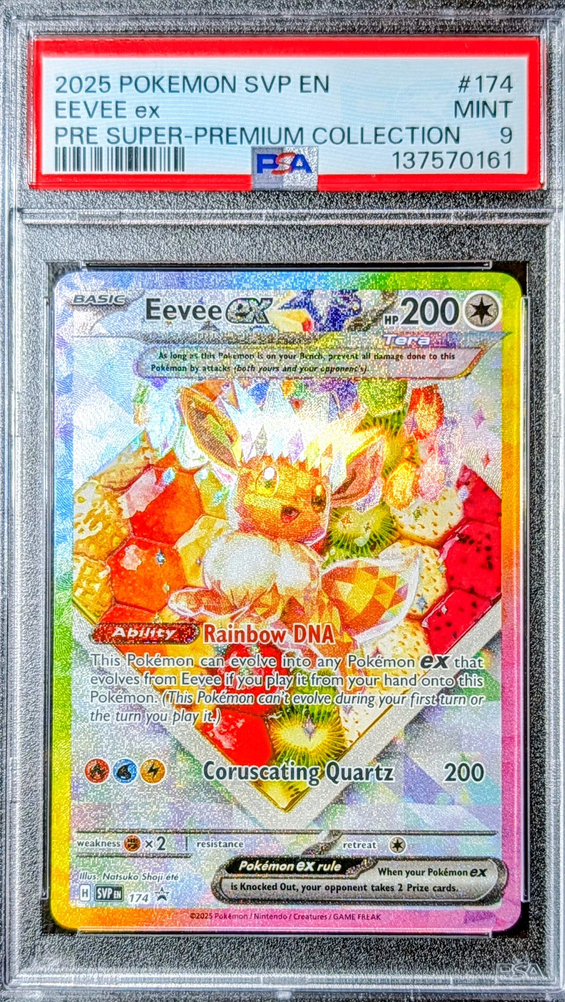 PSA 9 Eevee EX SVP-174